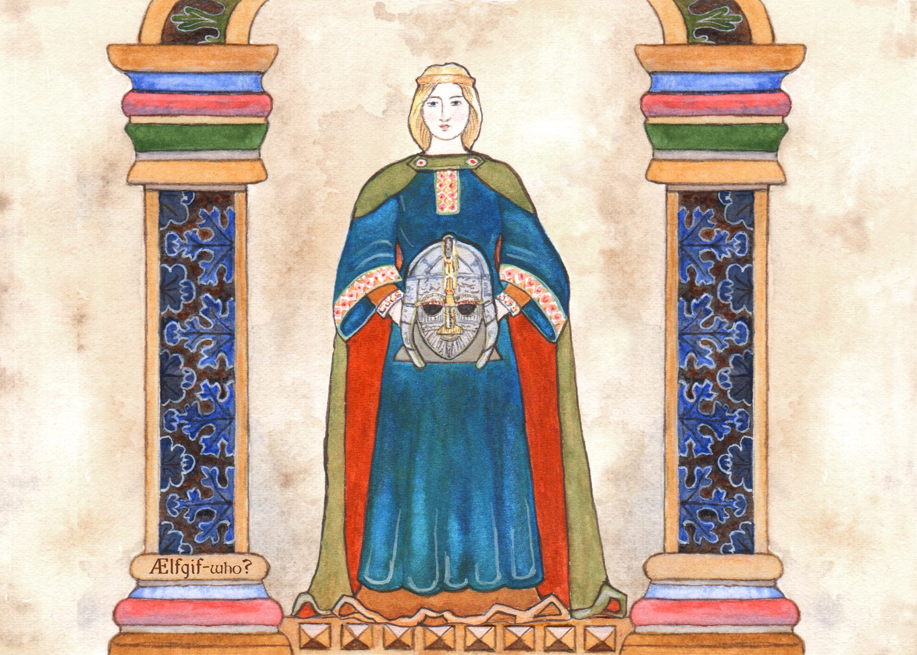 Raedwald's Queen or the Mound 14 Dowager: The Woman Responsible for the Burial at Sutton Hoo? episode artwork