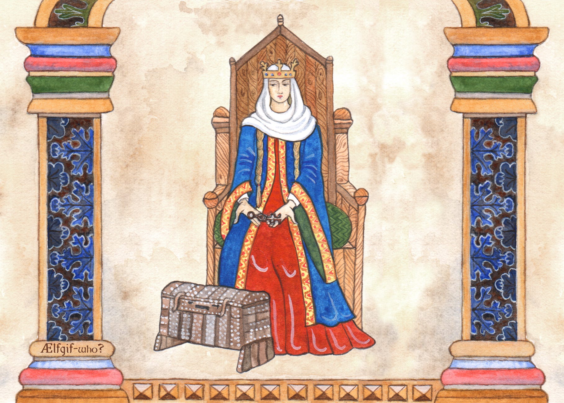 Ælfgifu of Northampton: The English woman remembered as a tyrannical ruler of Norway episode artwork