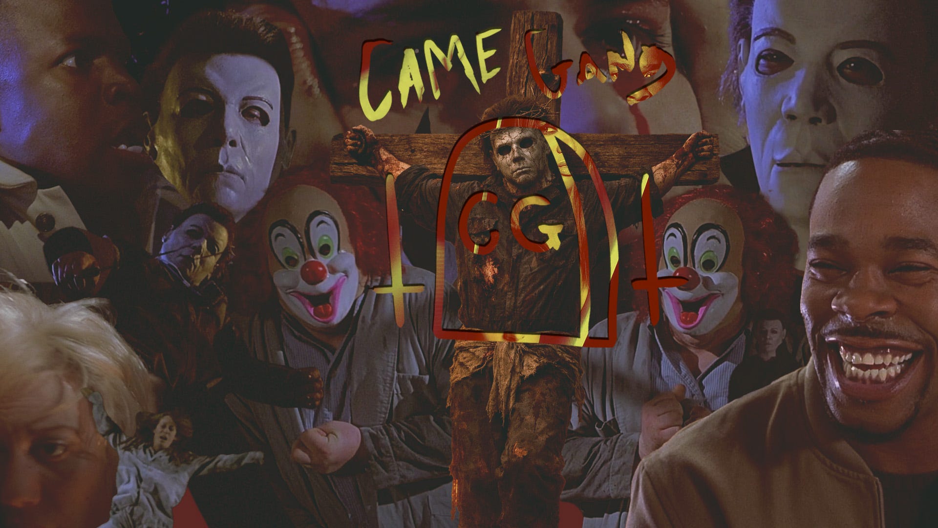 Michael Myers Gets Nailed to a Cross In HALLOWEEN: RESURRECTION!! || CAME GANG