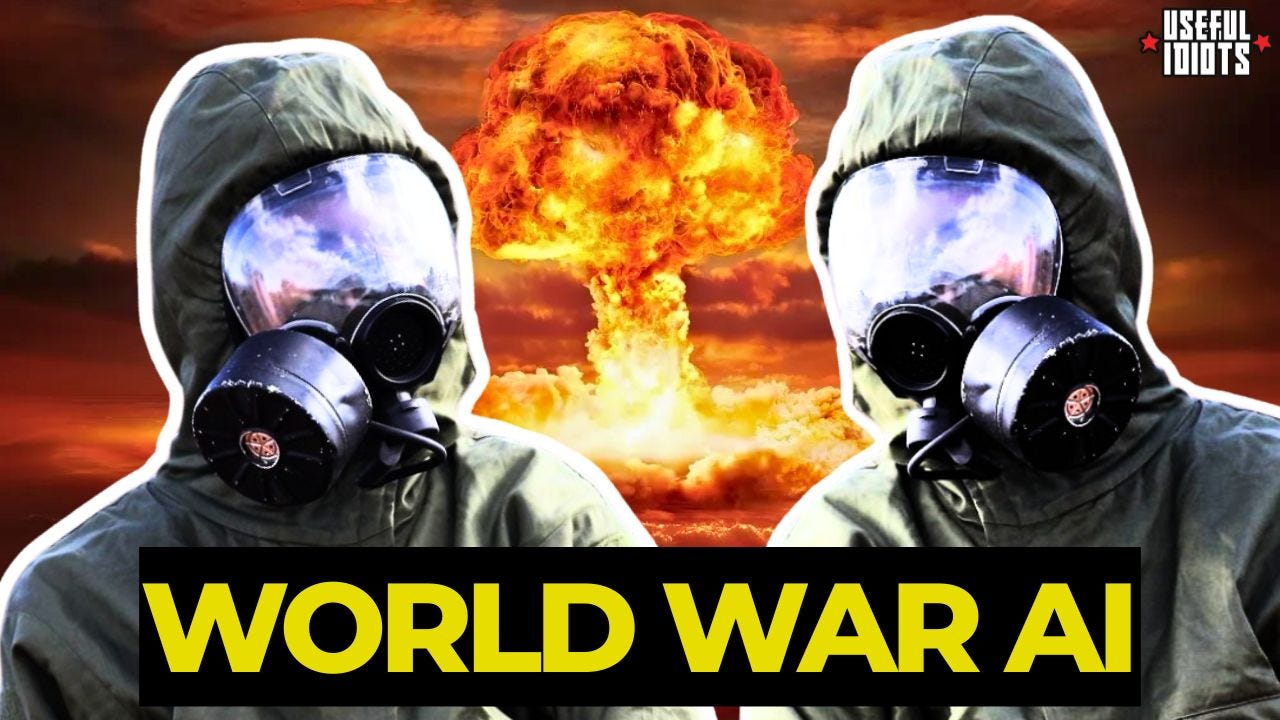 "The chance of an AI World War is now 50% in the next 30 years" episode artwork