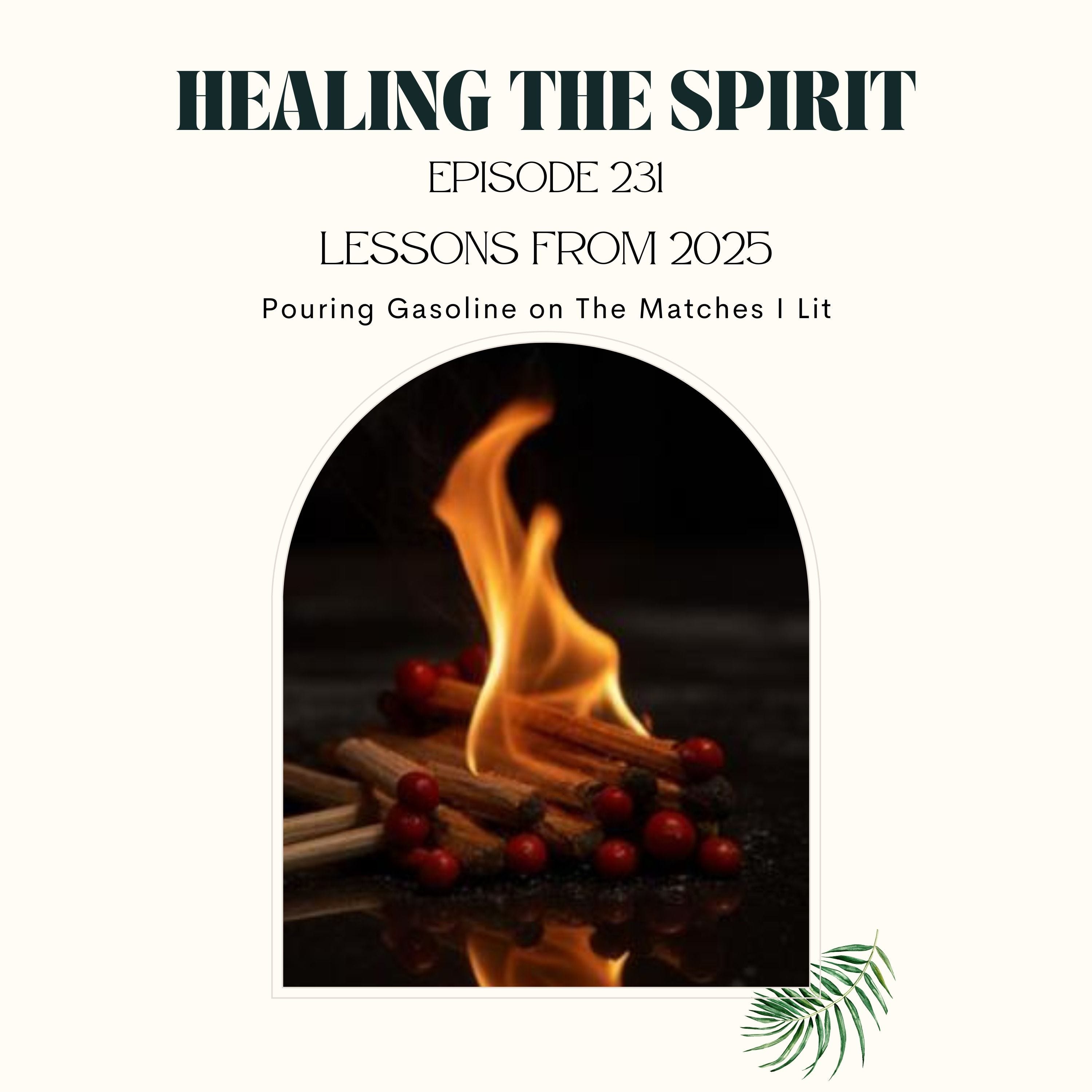 231. Lessons from 2025: Pouring Gasoline on The Matches I Lit episode artwork