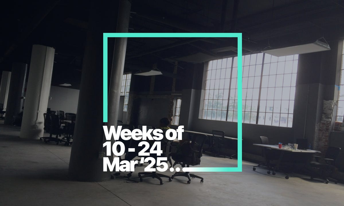 No one in the office | Risk Updates for Weeks of 10 - 24 Mar '25 episode artwork