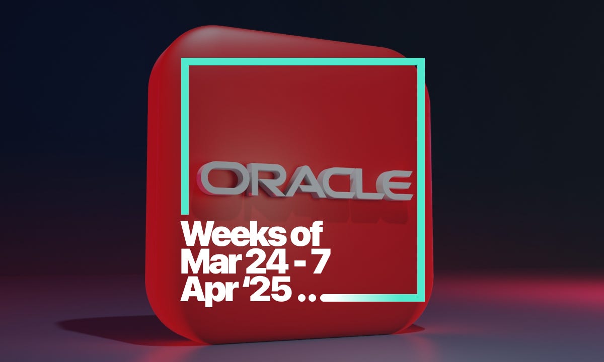 The Oracle of truth | Risk Updates for Weeks of 24 March - 7 April '25 episode artwork