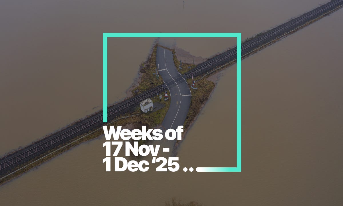 4.3 out of 7 | Risk Updates for Weeks of 17 November - 1 December '25