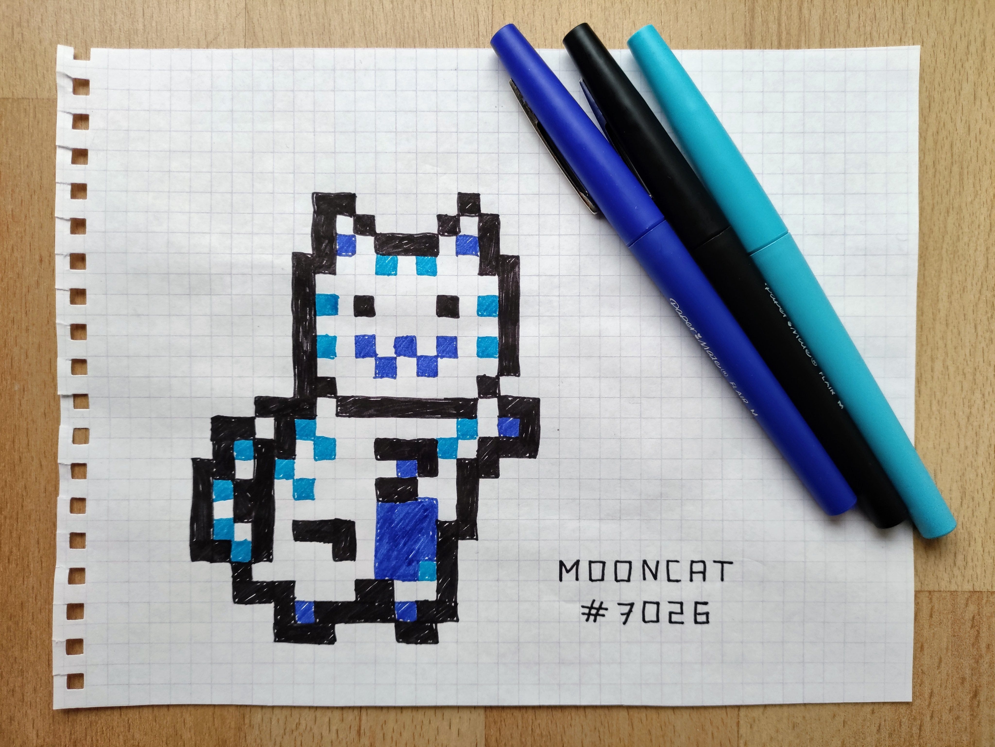 #665 | Room collectionneur n°4 : MoonCat7026