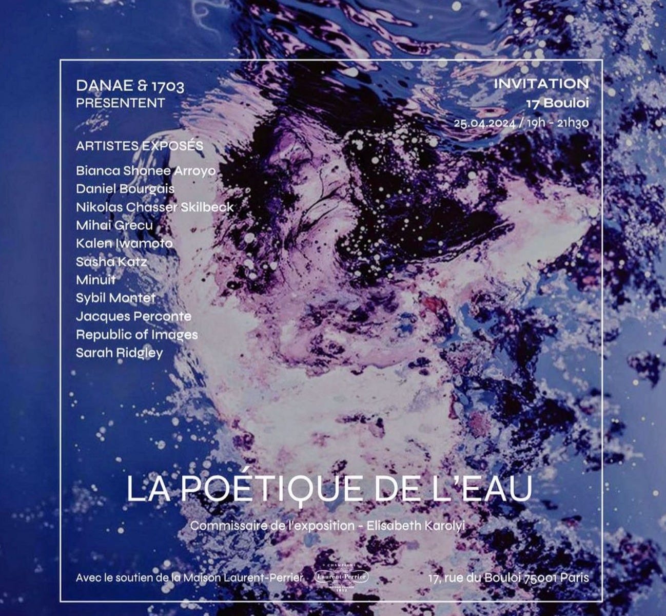 #697 | L'exposition "La Poétique de l'Eau" + Photo avec Obscura DAO