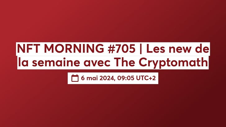 #705 | Les new de la semaine. Invité: The Cryptomath