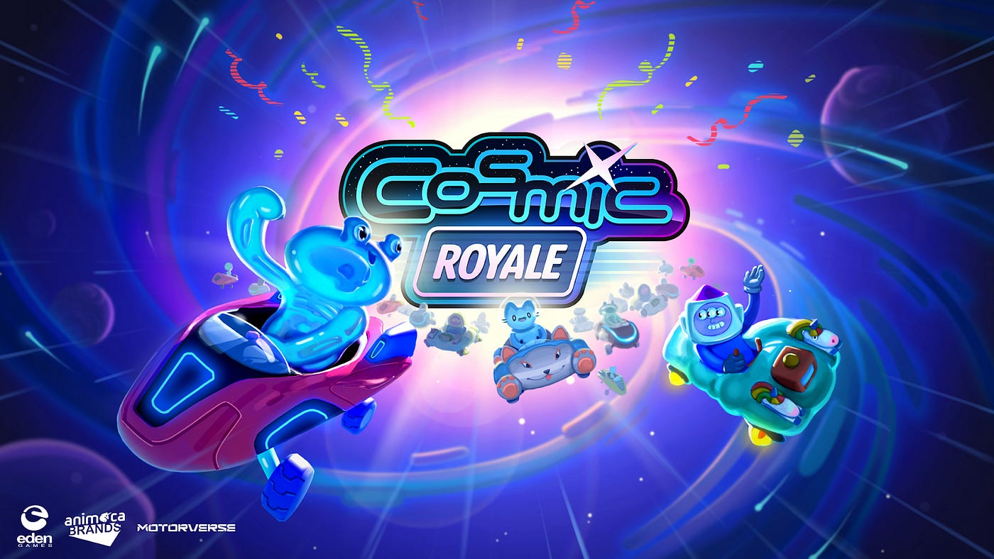 #744 | The new Cosmic Royale game by Motorverse & Eden Games (Animoca Brands) 