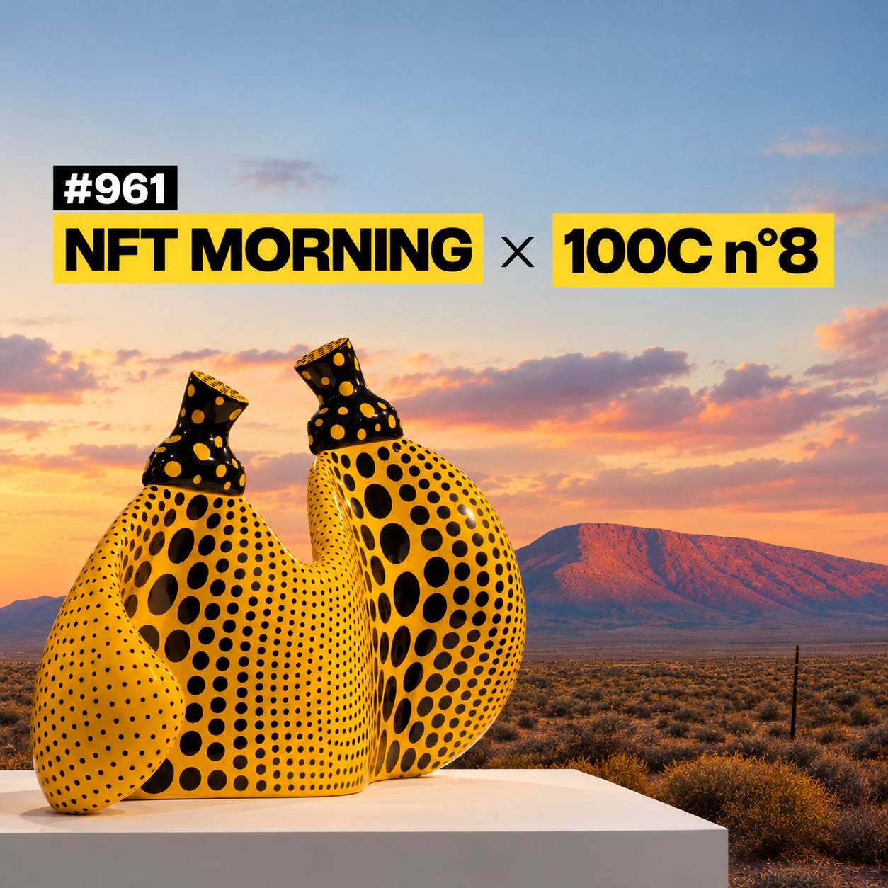 #961 | NFT Morning x 100c n°8: De Paris à Marfa en passant par Charlestone