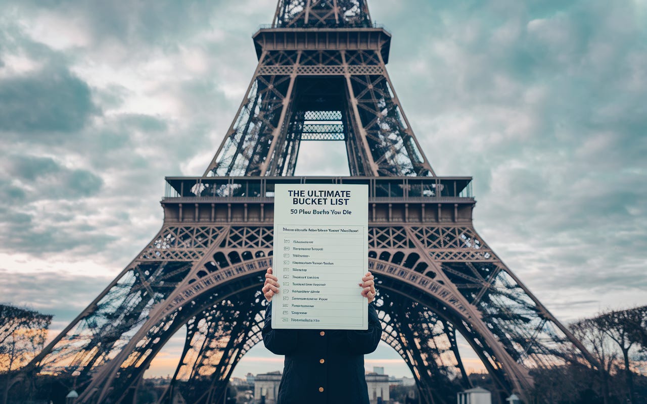 The Ultimate Bucket List: 50 Places to See Before You Die And Why You’re Doing It All Wrong episode artwork