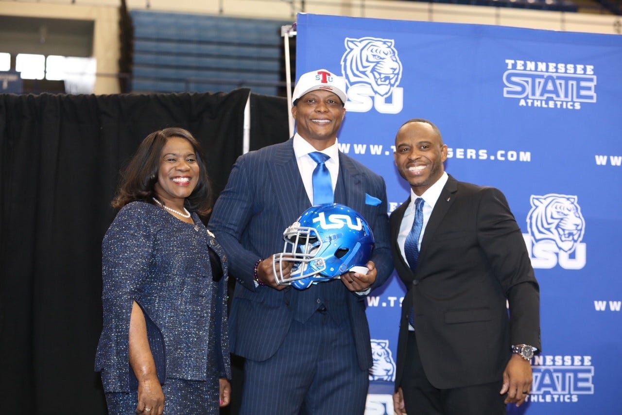 LISTEN: Tennessee State Head Football Coach Eddie George LISTEN: Tennessee State Head Football Coach Eddie George