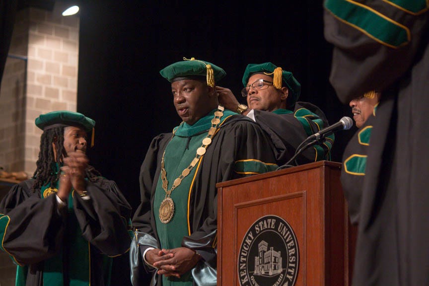 LISTEN: Former Kentucky State President M. Christopher Brown II LISTEN: Former Kentucky State President M. Christopher Brown II