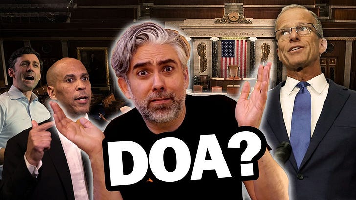 Why the Talking Filibuster Revival is DOA. The Epstein Files are Tearing the UK Apart (with Stella Tsantekidou)