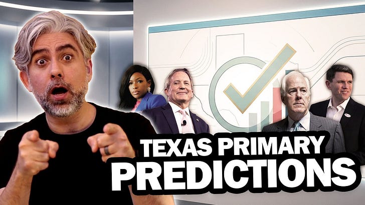 Final Texas Primary Predictions! Pentagon vs. Anthropic Explained. The False Front of Executive Actions (with Kenneth Lowande)