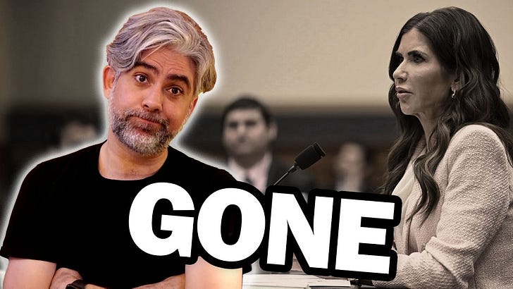 Kristi Noem OUT at DHS. The Science of Second Chances in Criminal Justice (with Jennifer Doleac)