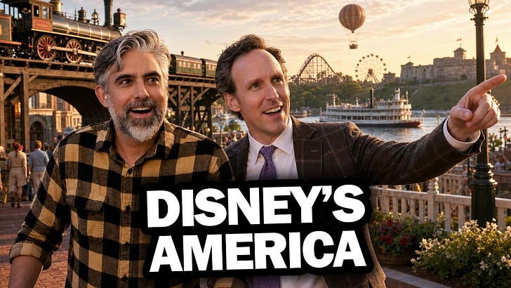 Wisconsin's Democratic UPSET. Exploring the Disney's America That Never Was (with Andrew Heaton) episode artwork