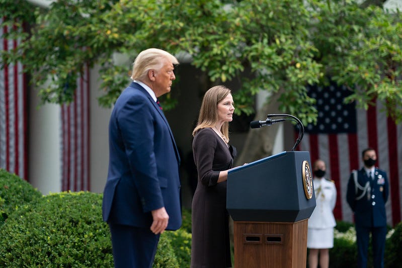 Running out of reasoning, Trumper woman says I'm a "very angry" man episode artwork