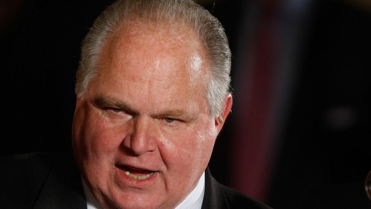 Caller says Limbaugh wasn't racist -- was just "making fun of people" episode artwork