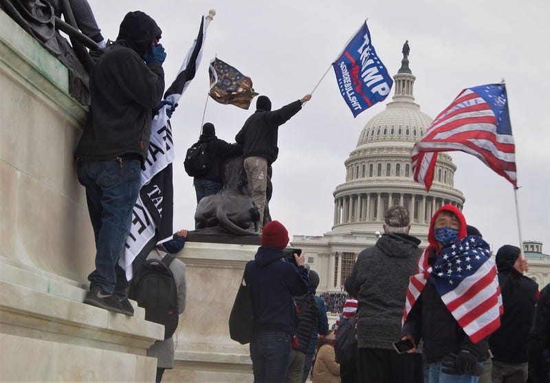Caller claims all Trump supporters don't back insurrectionists, but can't prove it episode artwork