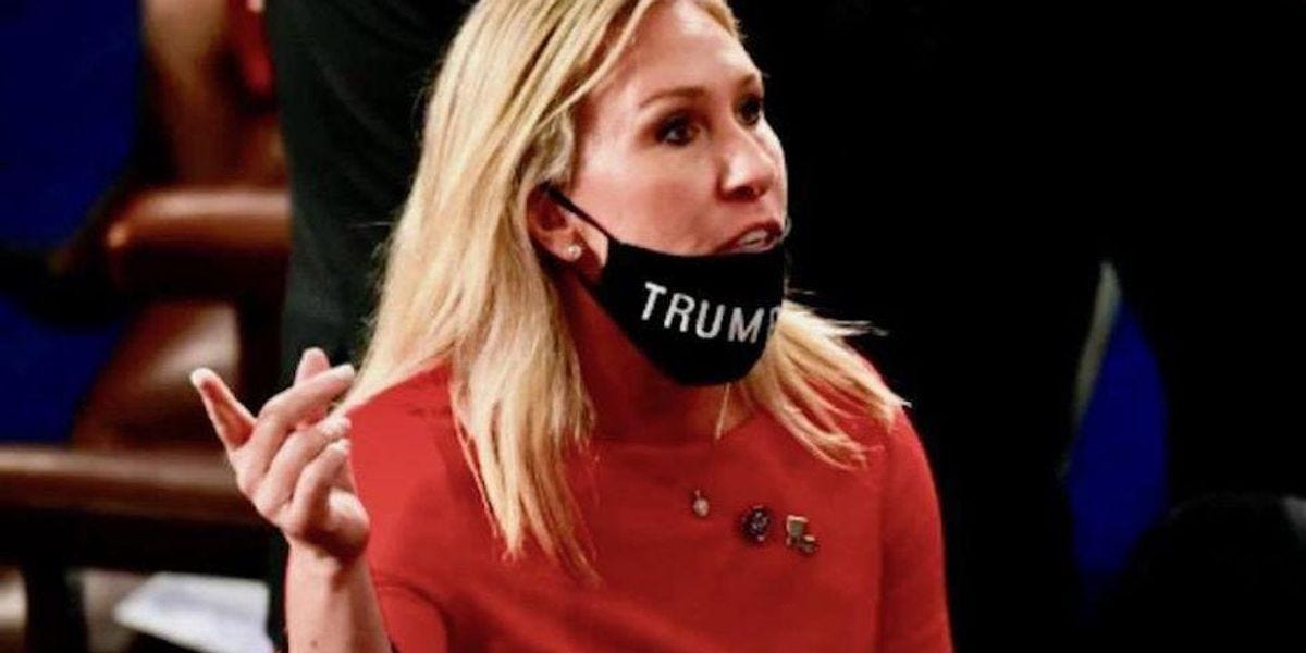 Trumper: Marjorie Taylor Greene would be "fantastic" as House speaker episode artwork