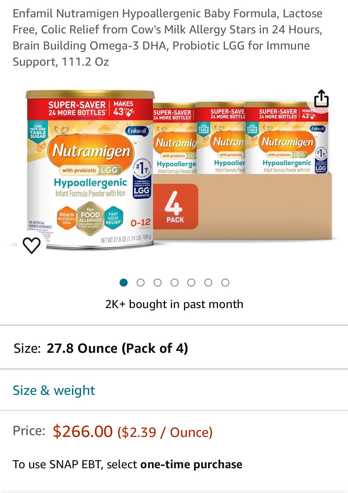 Baby Formula Prices [Whomst 229]