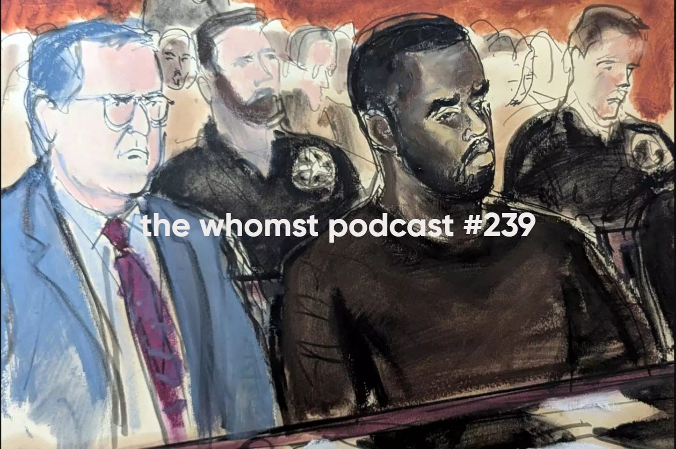 1000 bottles of lube / Whomst #239 - podcast episode cover