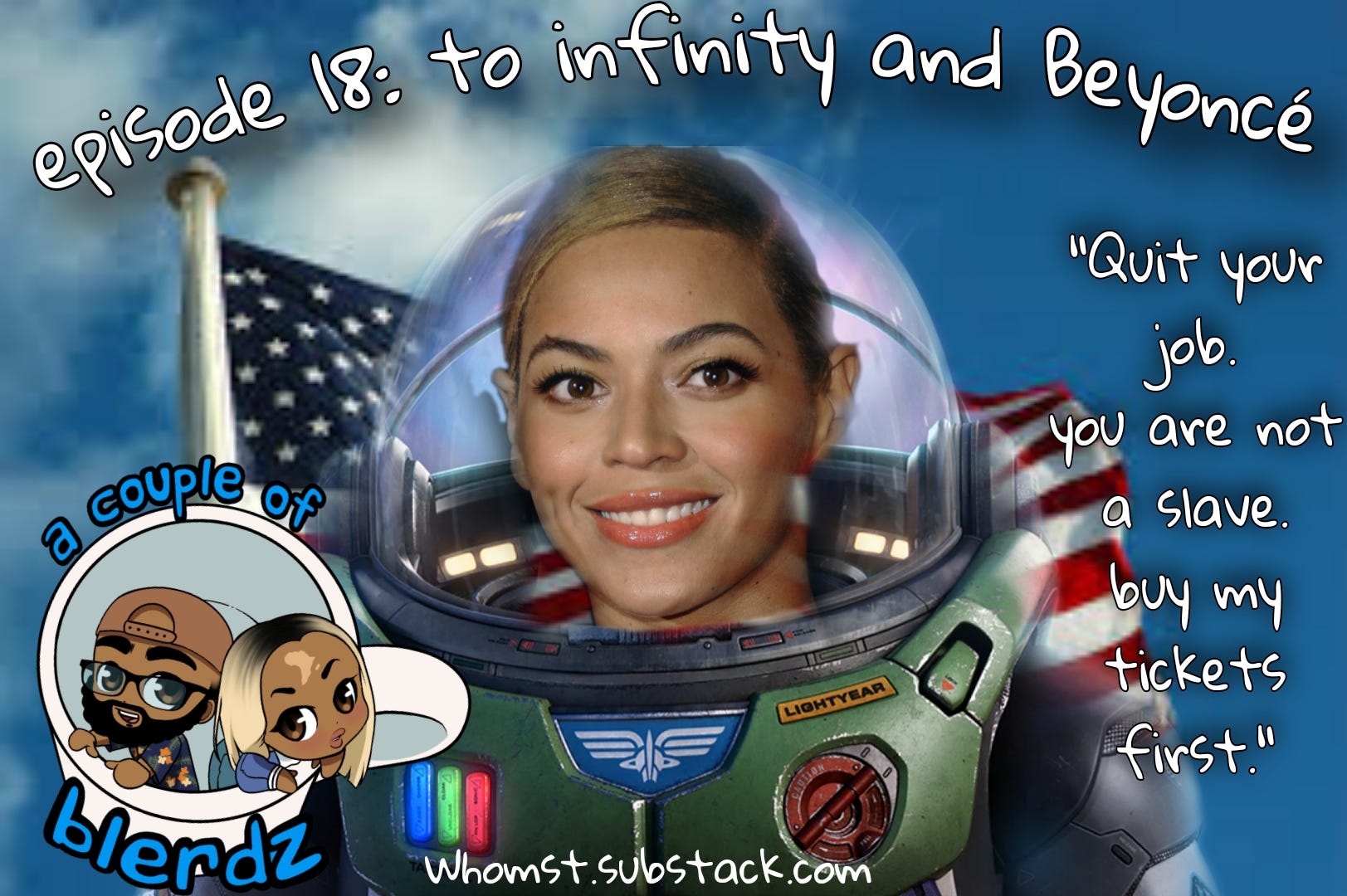 To Infinity and Beyonce - ACOB Ep. 18 episode artwork