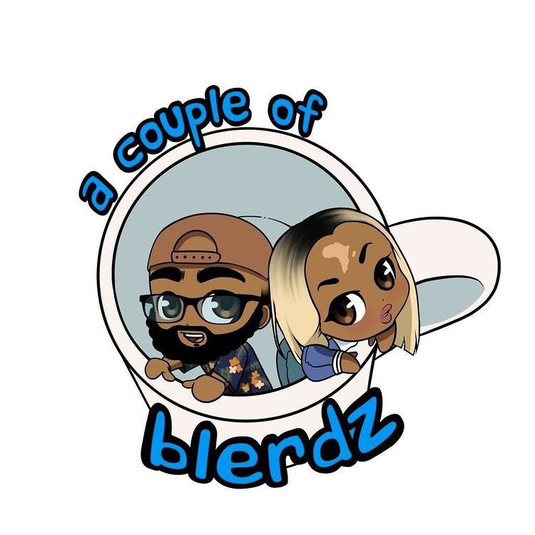 You can't hug your child with bear arms / A couple of Blerdz #33 episode artwork