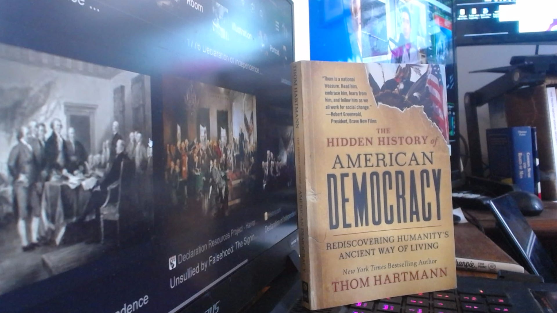 Thom Hartmann Breaks It Down: Oligarchy vs. Democracy, From Mesopotamia 11000 BC to Minneapolis 2026
