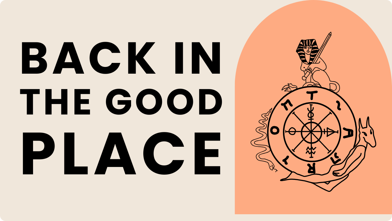 Back in the Good Place  episode artwork