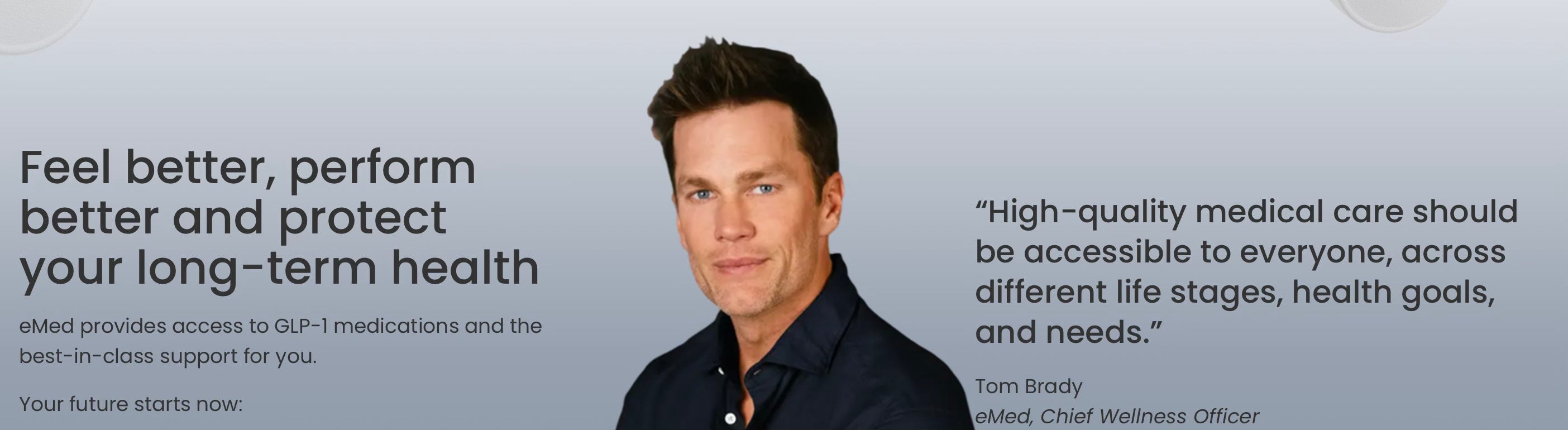 Do GLP-1s Now Have a New Quarterback and 'Chief Wellness Officer' To Champion Their Use?