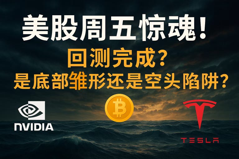 美股周五惊魂！回测完成？是底部雏形还是空头陷阱？