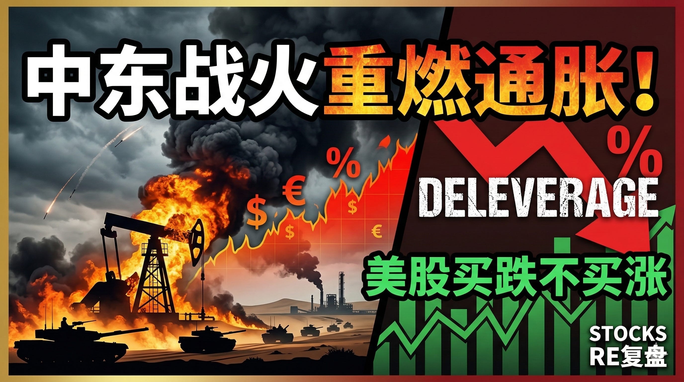 中东战火重燃通胀：降杠杆，美股买跌不买涨；AI 迈向推理时代；低轨卫星布局 episode artwork