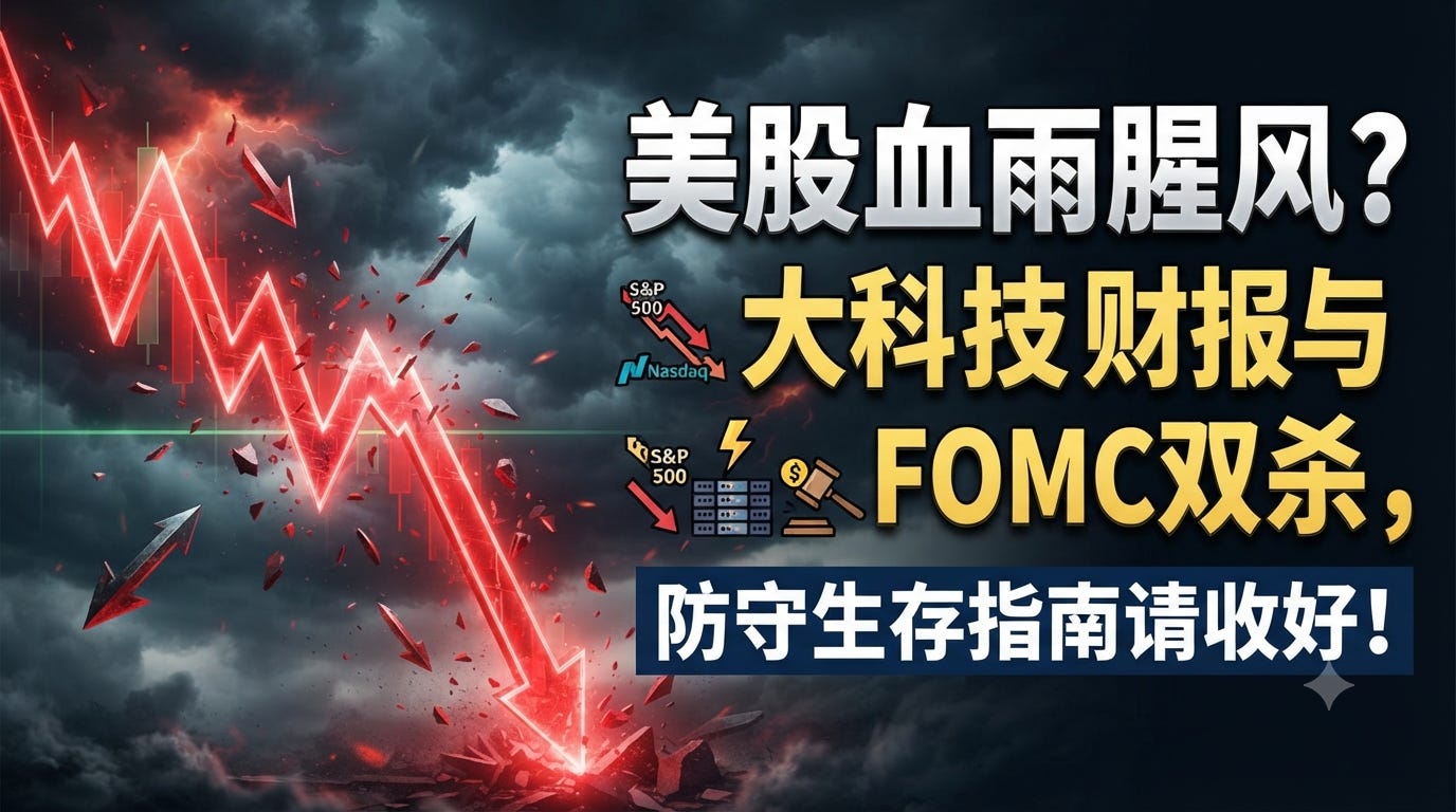 美股血雨腥风？大科技财报与FOMC双杀，防守生存指南请收好 episode artwork