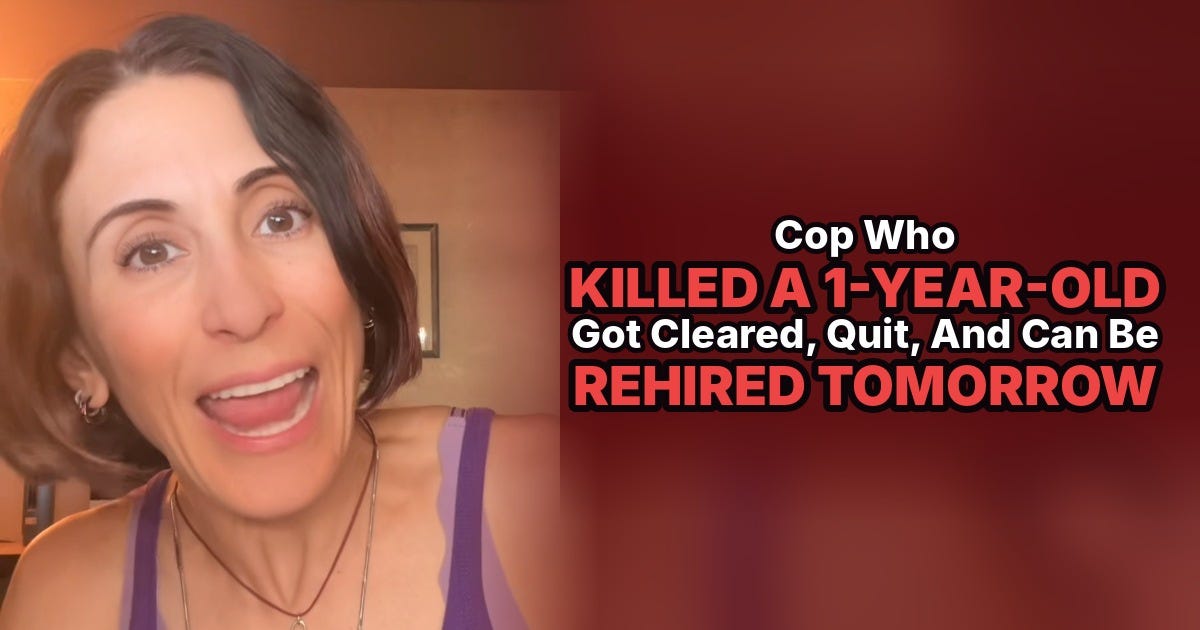 Cop Who Killed A 1-Year-Old Got Cleared, Quit, And Can Be Rehired Tomorrow