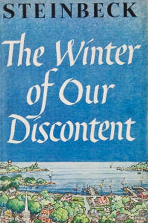 Mini: The Winter of Our Discontent by John Steinbeck