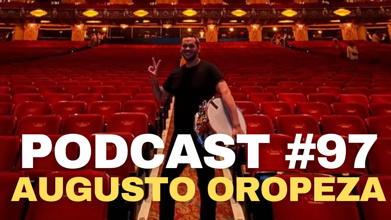 (VIDEO) Podcast #97 - Augusto Oropeza episode artwork