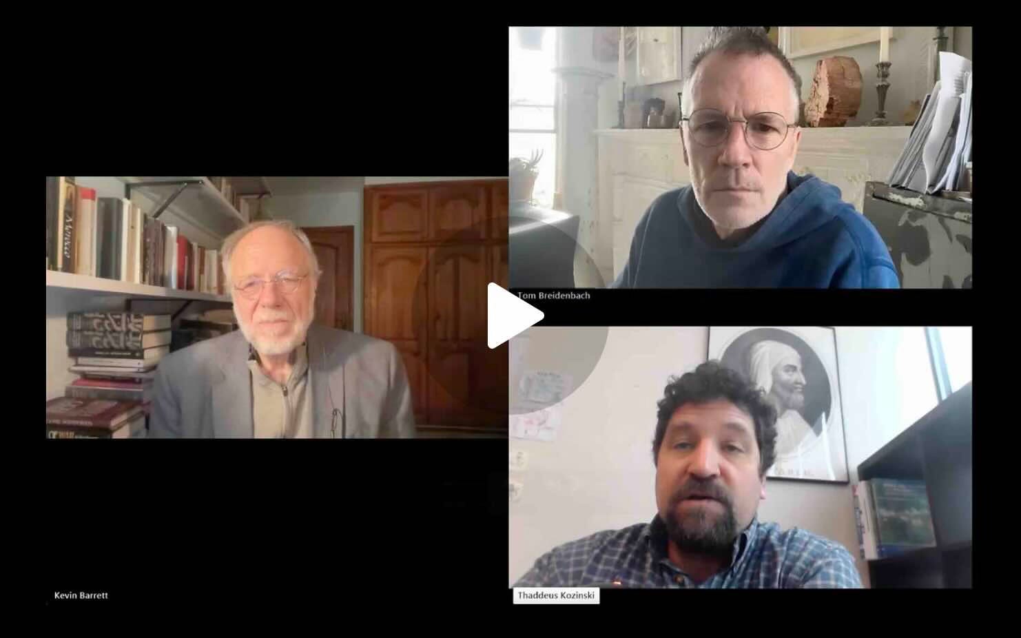 Thaddeus Kozinski and Tom Breidenbach Discuss “COVID-19 and the War Against Reality”