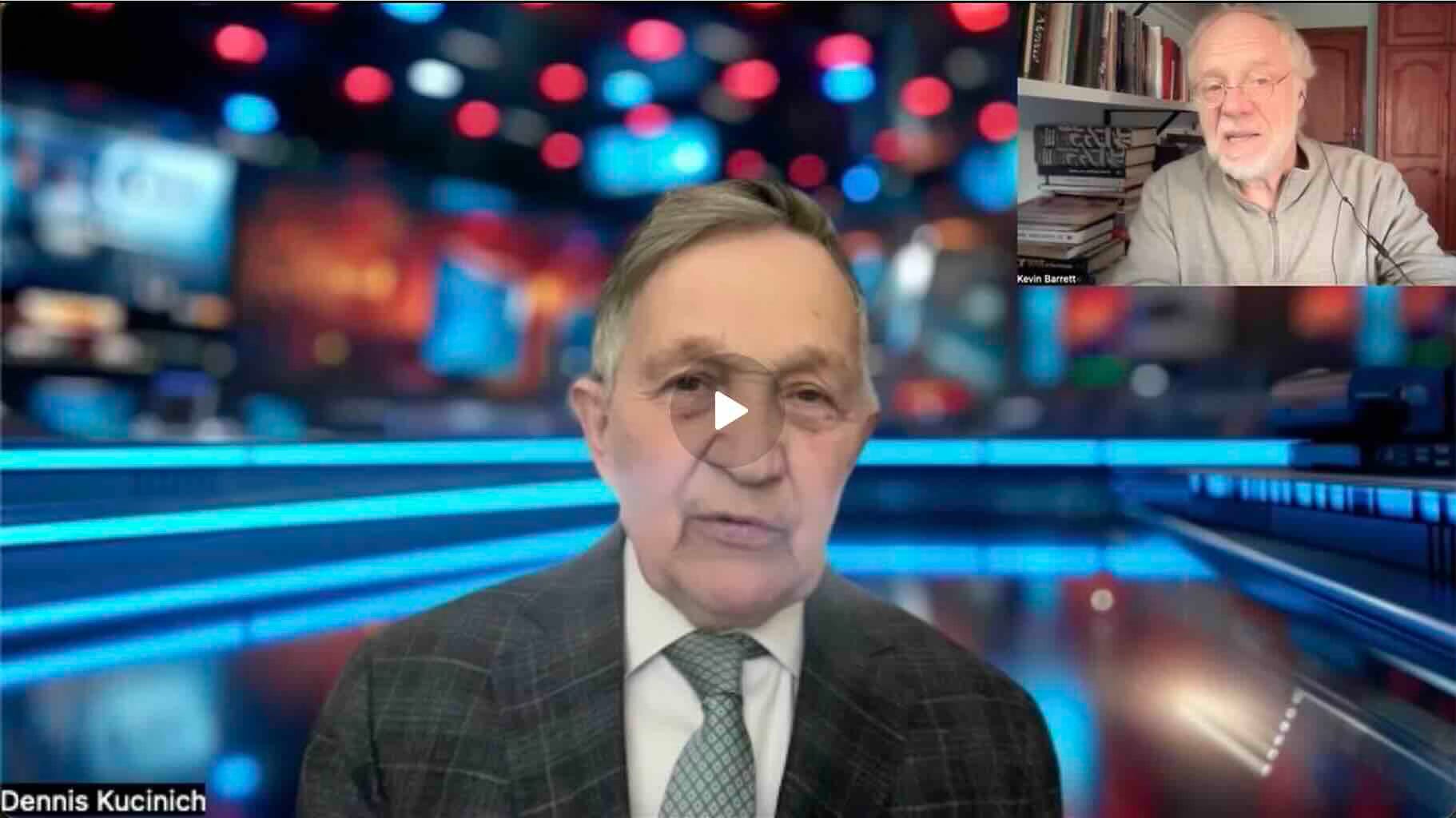 Dennis Kucinich Good Friday Interview: Crucifixion of Gaza, "Passion of Palestine"