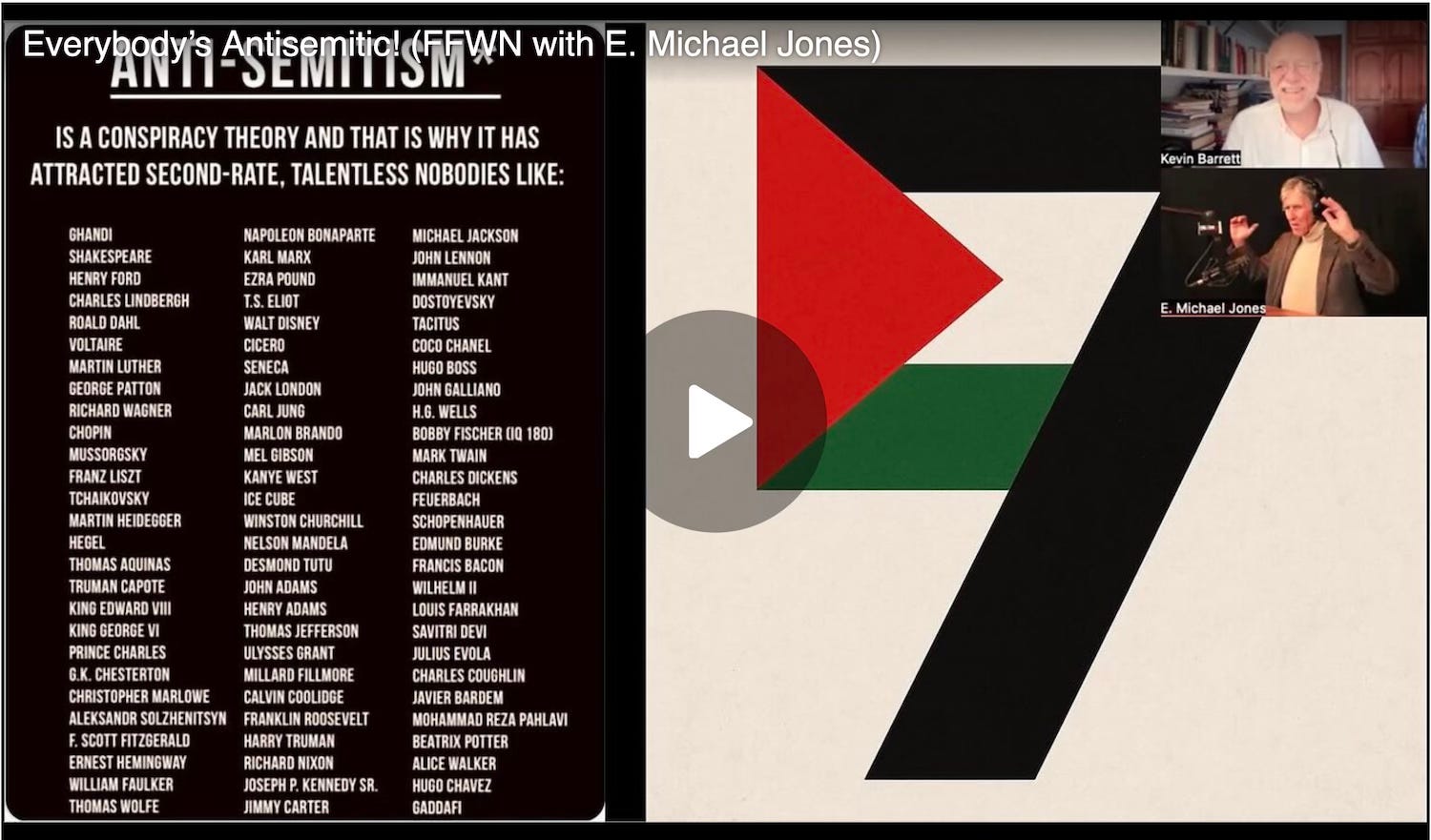 Everybody's Antisemitic!