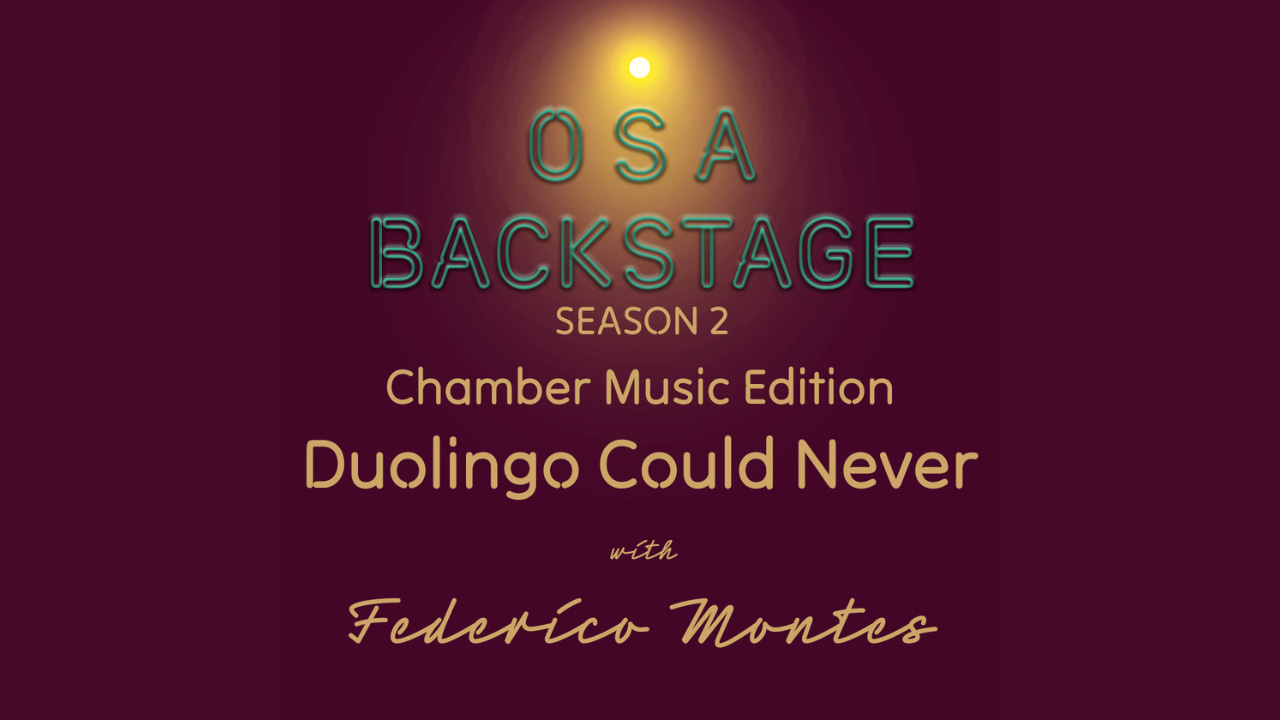 S2, Chamber Music Edition: Duolingo Could Never