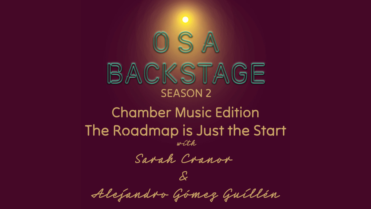 Chamber Music Edition: The Roadmap is Just the Start
