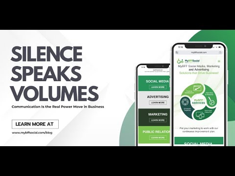 In Business – Silence Speaks Volumes
