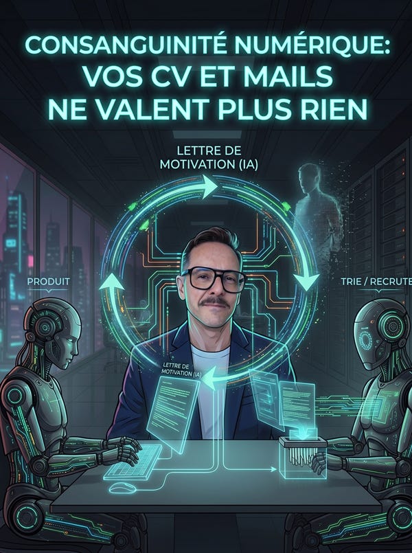 Consanguinité numérique : pourquoi vos mails et vos CV ne valent plus rien episode artwork