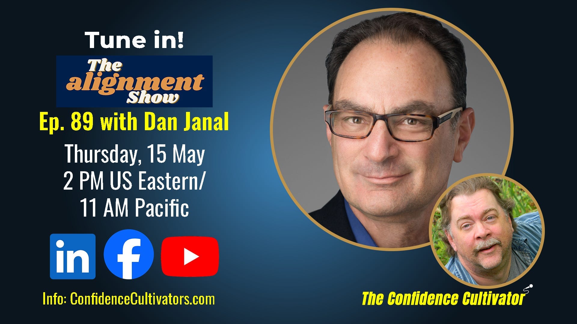 The Alignment Show Episode 89 with Dan Janal: Reframing the Diagnosis episode artwork