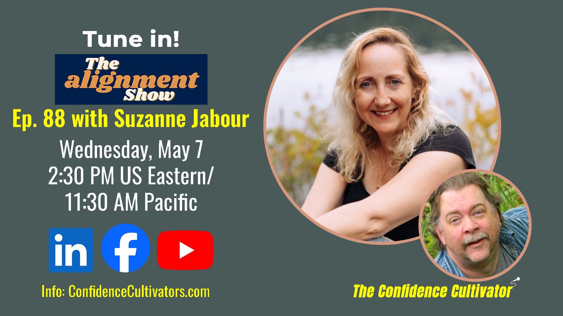 The Alignment Show Ep. 88: Transforming Grief into Compassion—A Conversation with Suzanne Jabour episode artwork