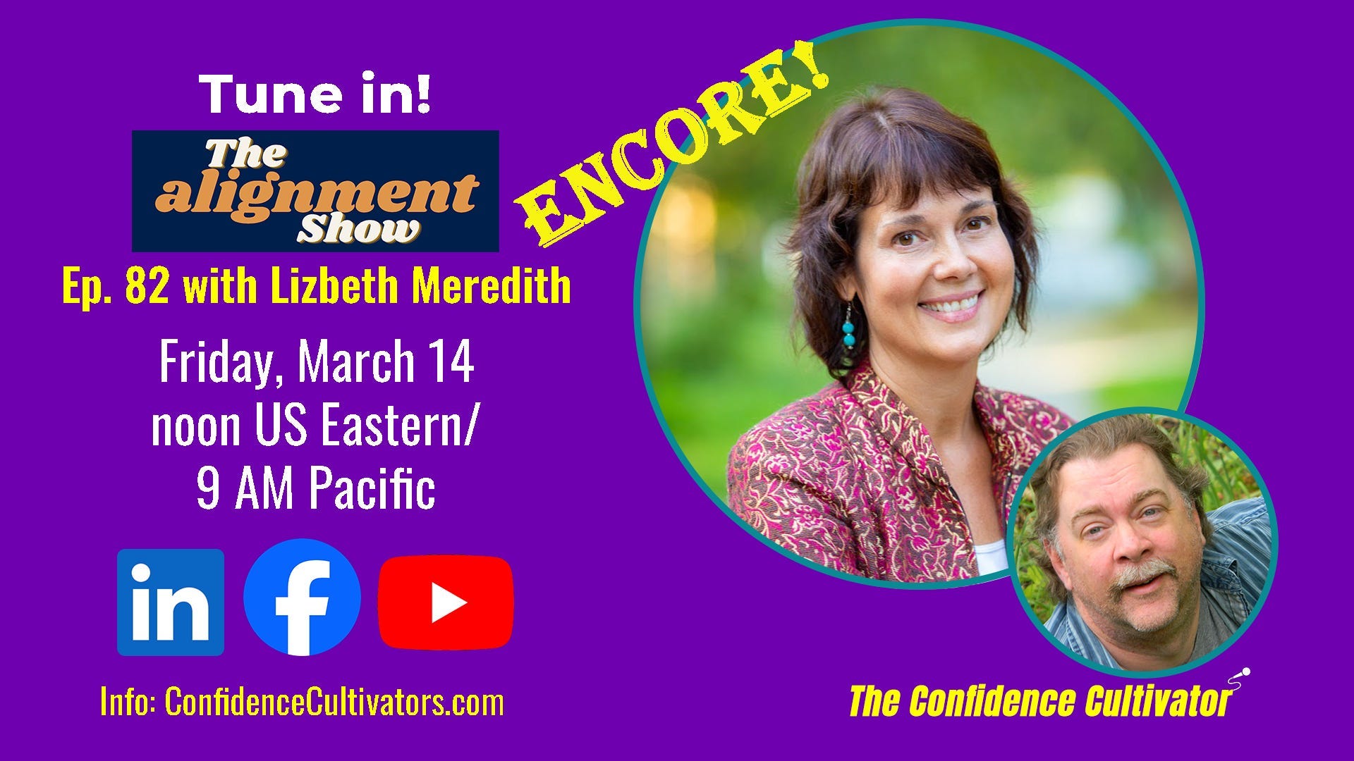 The Alignment Show Ep. 82 with Lizbeth Meredith (Encore) episode artwork