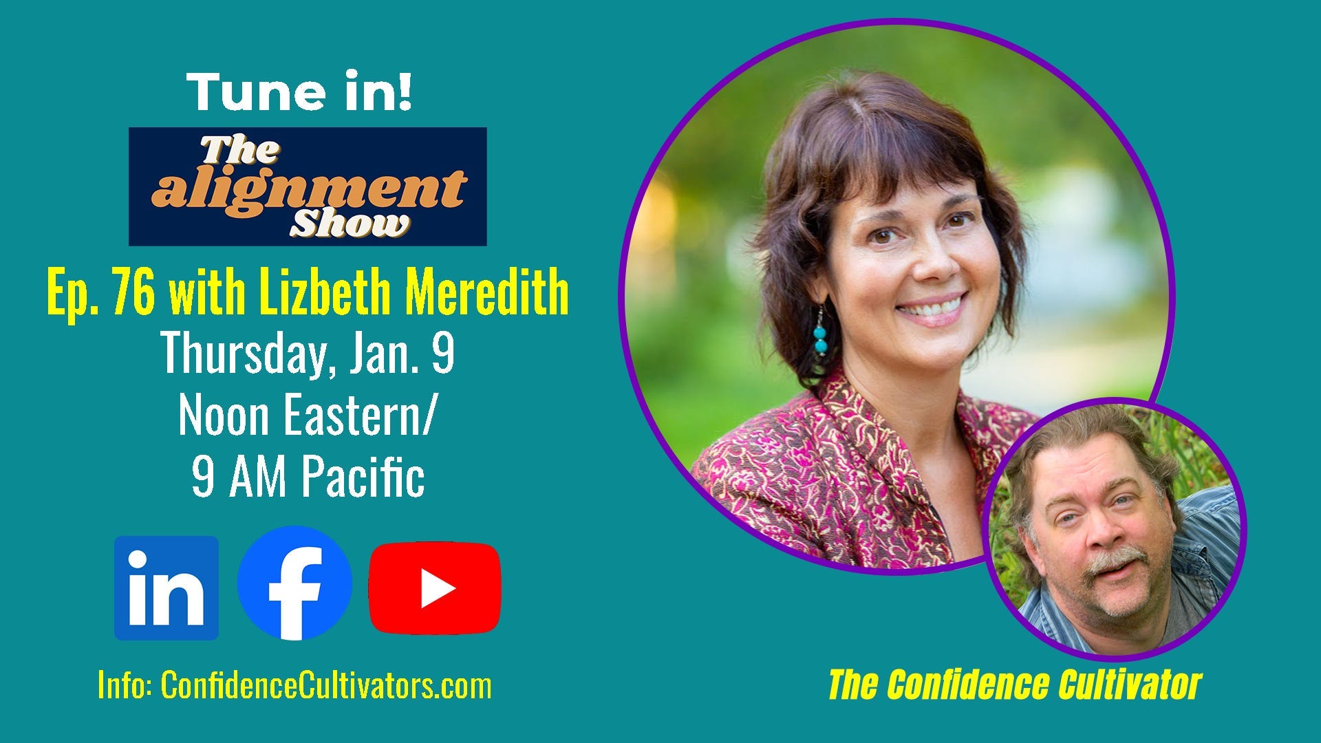 The Alignment Show Ep. 76 with Lizbeth Meredith episode artwork
