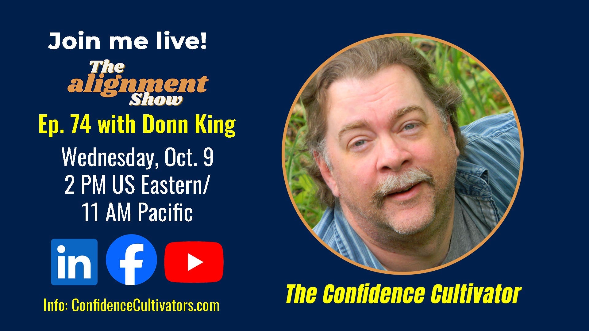 The Alignment Show Ep. 74 with Donn King episode artwork