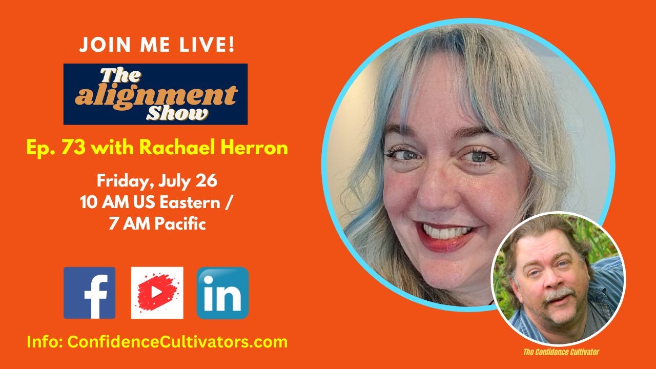 The Alignment Show Ep. 73 with Rachael Herron episode artwork